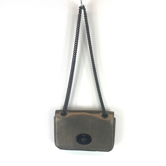 COACH Mini Chain Convertible Crossbody gold metallic - Picture 5 of 12